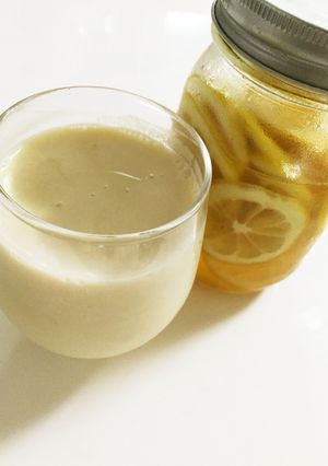 豆乳or牛乳♡はちみつレモン酢ドリンク-レシピのメイン写真