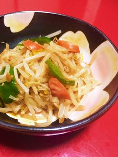 (節約レシピ)バター醤油のもやし炒め-レシピのメイン写真