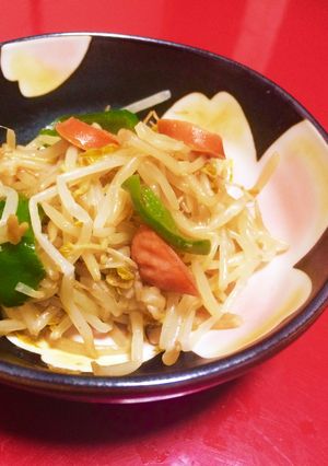 (節約レシピ)バター醤油のもやし炒め-レシピのメイン写真