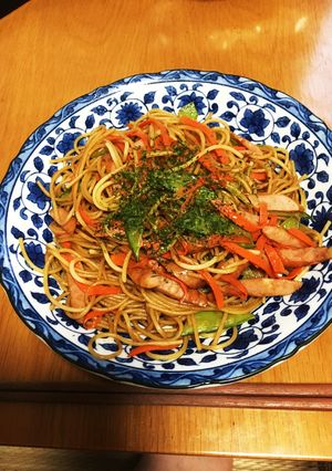 お弁当にも♡スパゲティ焼きそば-レシピのメイン写真