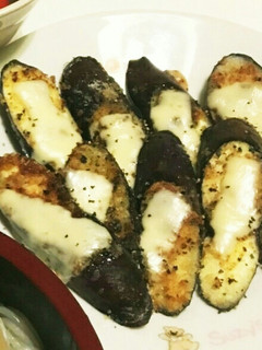 簡単!!茄子のチーズのせパン粉焼き-レシピのメイン写真