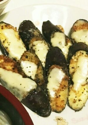 簡単!!茄子のチーズのせパン粉焼き-レシピのメイン写真
