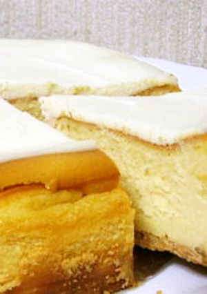 ヨーグルトトッピングチーズケーキ-レシピのメイン写真