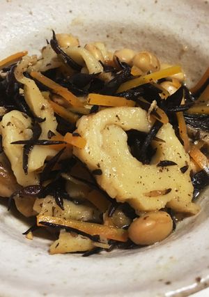 ヒジキの煮物-レシピのメイン写真