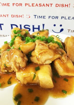 揚げない！鶏肉の甘酢あんかけ-レシピのメイン写真