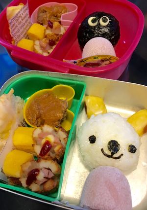 うさぎちゃんのお耳に♬ キャラ弁-レシピのメイン写真