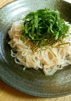 【糖質オフ】しらたきタラコパスタ-レシピのメイン写真