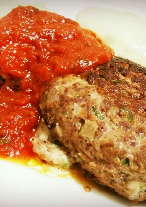 美味しすぎるチーズinハンバーグ-レシピのメイン写真