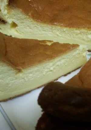 簡単!おいしい!ベイクドチーズケーキ-レシピのメイン写真