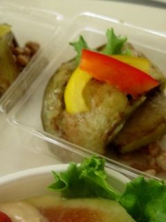 前菜に☆ナスの肉味噌巻き-レシピのメイン写真