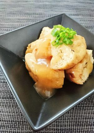 レンジで簡単☆がんもどきの和風煮。-レシピのメイン写真