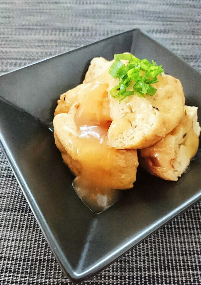 レンジで簡単☆がんもどきの和風煮。-レシピのメイン写真