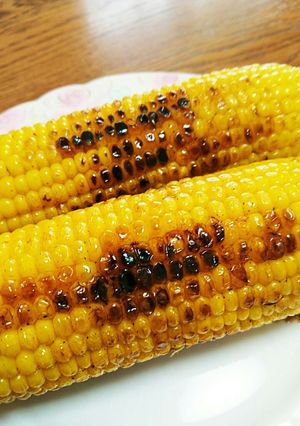 レンジで時短*トウモロコシのバター醤油-レシピのメイン写真