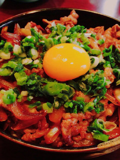 ネギ玉牛丼-レシピのメイン写真