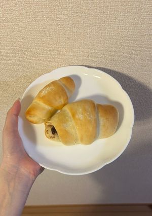 あんバター、塩パン🥐(メモ)-レシピのメイン写真