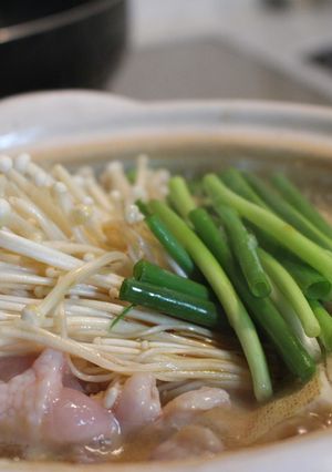 【アレンジ】焼鳥のタレで鶏焼きすき風お鍋-レシピのメイン写真