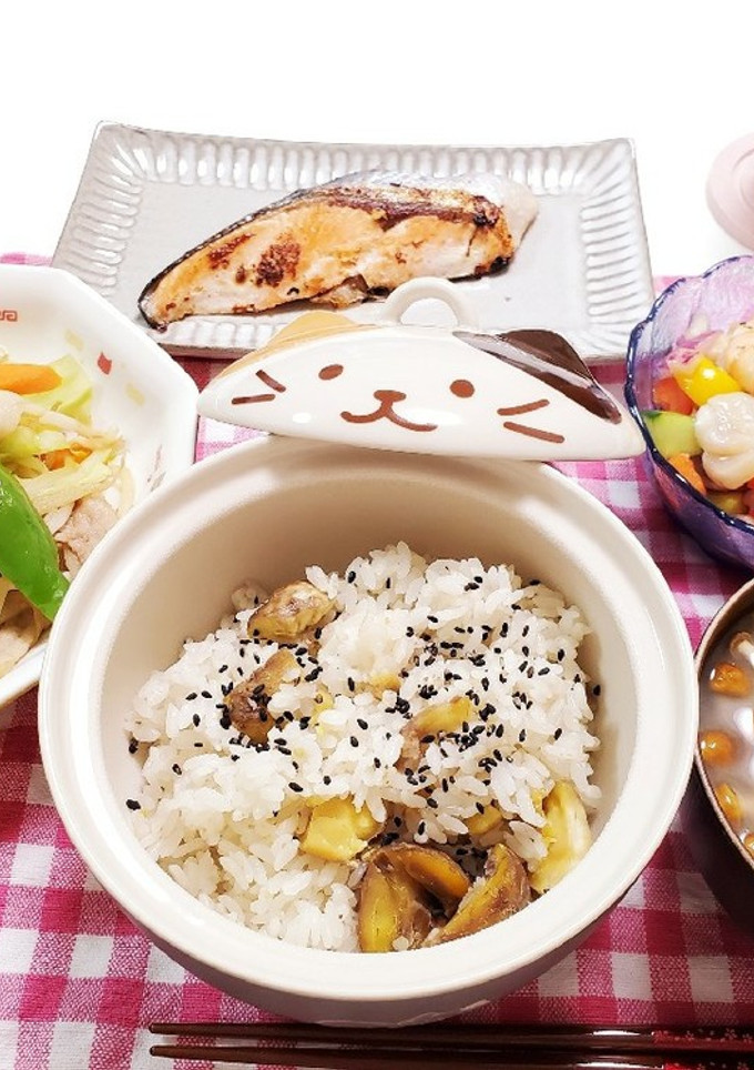 超簡単♪ 栗ごはん-レシピのメイン写真