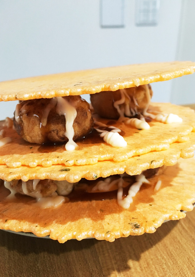 たこ焼きサンドしちゃいました！-レシピのメイン写真