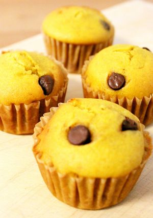 かぼちゃとチョコチップのマフィン-レシピのメイン写真