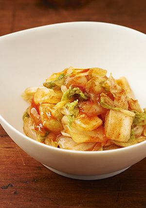 桃屋の白菜キムチ-レシピのメイン写真