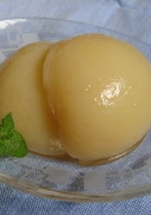 桃のコンポート-レシピのメイン写真