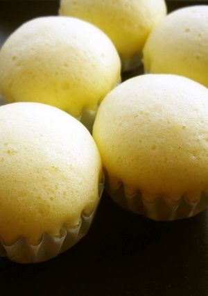 【京都丹波】たまごのふわふわ蒸しパン-レシピのメイン写真