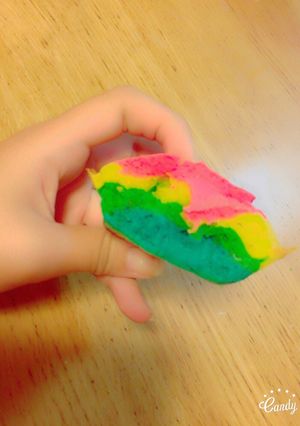 レインボーカップケーキ-レシピのメイン写真