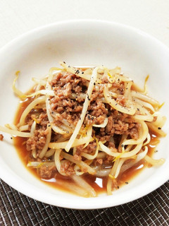 もやしと挽き肉の炒めもの-レシピのメイン写真
