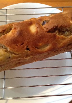 リンゴとバナナの米粉入りパウンドケーキ-レシピのメイン写真