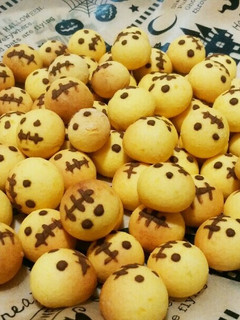 犬ご飯 ハロウィンかぼちゃボーロ-レシピのメイン写真