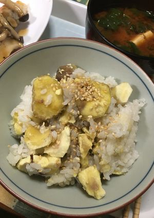 【旬を味わう】 炊飯器で栗ご飯！！！-レシピのメイン写真