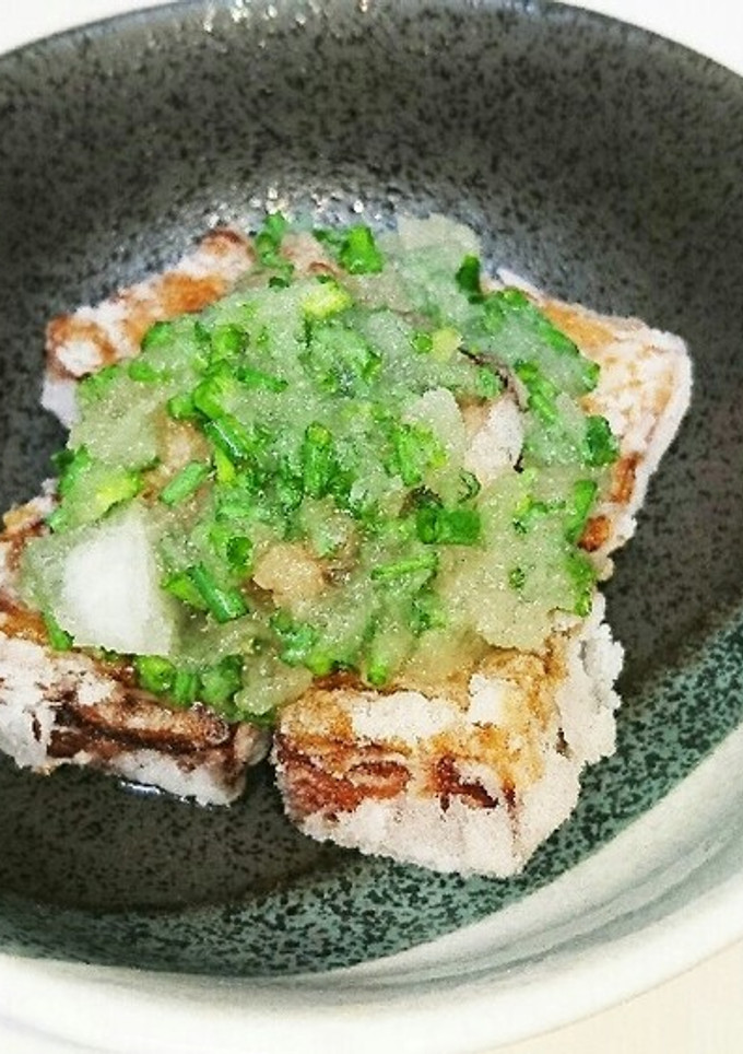 角麩(かくふ)の煮物＆みぞれ竜田揚げ-レシピのメイン写真