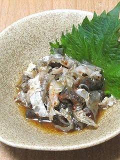 ボラの皮湯引き-レシピのメイン写真