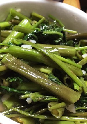 空芯菜の炒め物(韓ダシ)-レシピのメイン写真