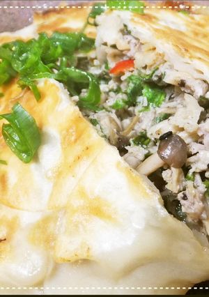 ジャンボジューシー餃子♪お麩嵩増し-レシピのメイン写真