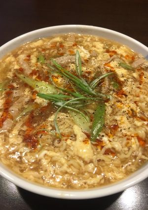 インスタントで！酸辣湯麺♪-レシピのメイン写真