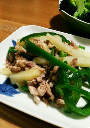 じゃがいもと豚バラの塩味炒め-レシピのメイン写真