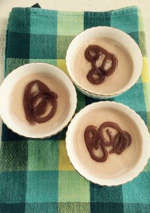 ハロウィンに☆くるくるチョコムース風-レシピのメイン写真