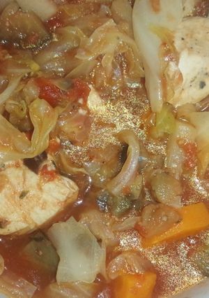 チキンのトマト煮込み　炊飯器-レシピのメイン写真
