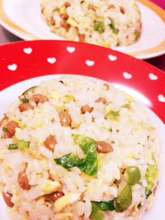 簡単!!納豆炒飯-レシピのメイン写真