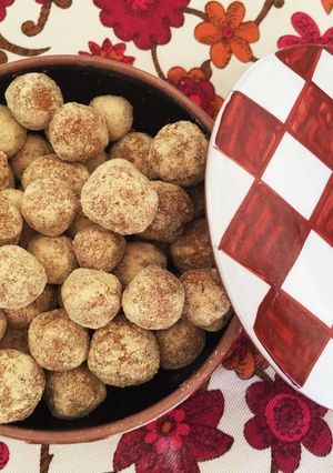 梅昆布茶味の兵糧丸。 携帯食・陣中食に-レシピのメイン写真