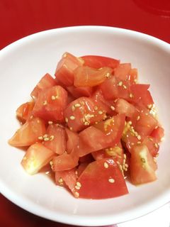 簡単さっぱりおつまみ♡トマトのナムル-レシピのメイン写真