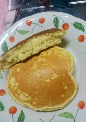 ホイップクリームでもちもちホットケーキ☆-レシピのメイン写真