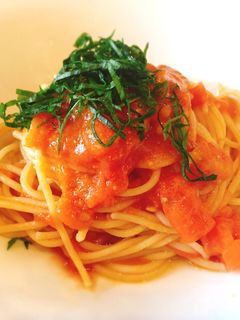 ダブルトマトのポモドーロパスタ-レシピのメイン写真