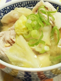 パパっと作る具沢山の豚汁♪-レシピのメイン写真