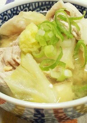 パパっと作る具沢山の豚汁♪-レシピのメイン写真