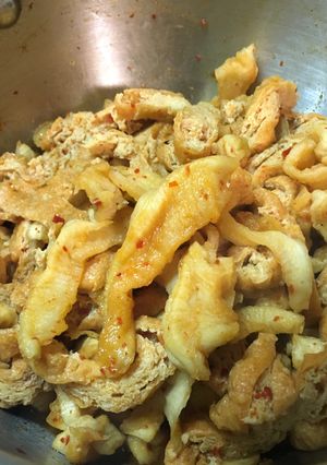 割り干し大根のチゲ風煮物-レシピのメイン写真