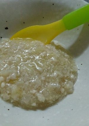 離乳食中期 白菜と鶏肉のトロトロスープ-レシピのメイン写真