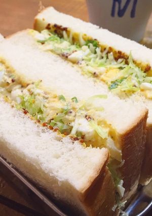ぎっしり*卵サンド-レシピのメイン写真