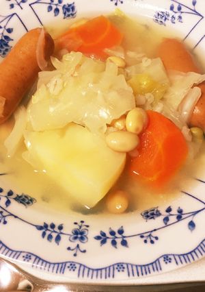 もち麦入りヘルシー！和風ポトフ-レシピのメイン写真